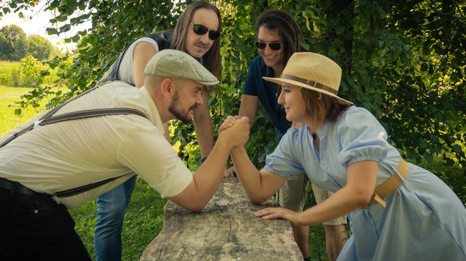 Zelo se veselijo izida prve samostojne skladbe, za katero bodo posneli tudi videospot. FOTO: osebni arhiv