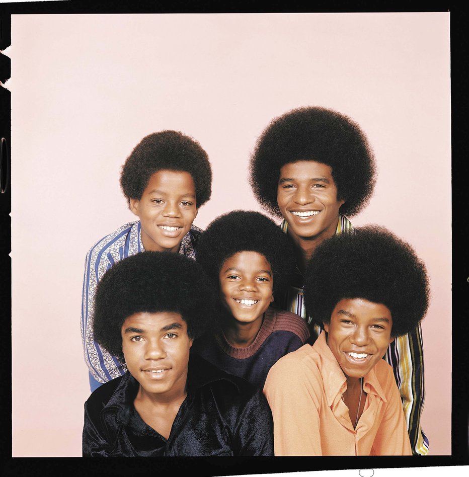 Fotografija: Člani skupine Jackson 5: Michael, Tito, Randy, Jackie in Marlon. FOTO: Ho Reuters