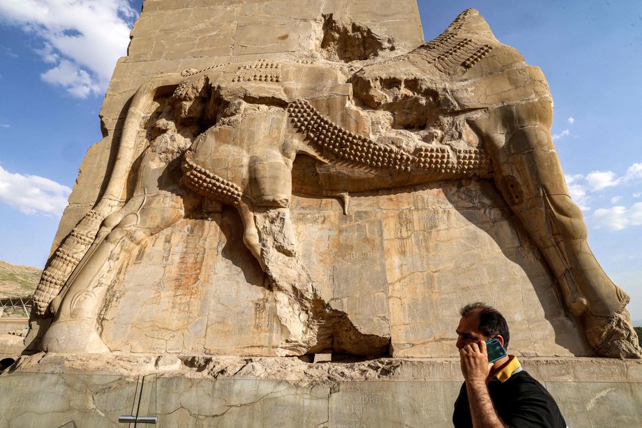 Fotografija: Tokrat ni težava turizem. FOTO: Atta Kenare/AFP