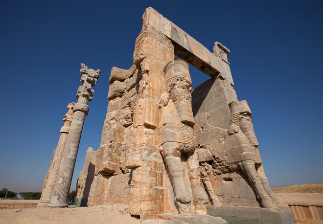 Perzepolis je bil prestolnica Perzijskega cesarstva. FOTO: Bornamir/Getty Images