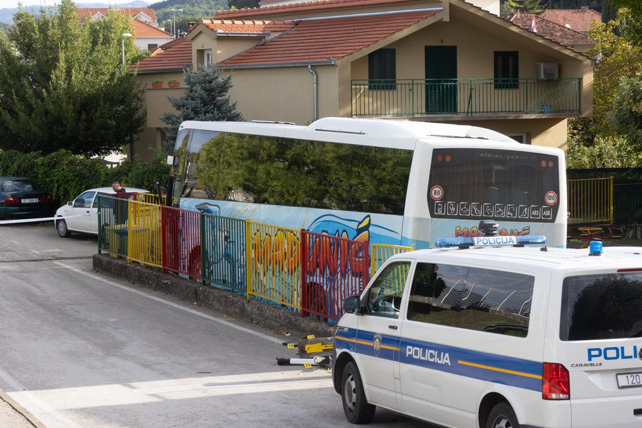 Fotografija: Nesreča v Sinju. FOTO: Sasa Tadinac/pixsell Pixsell