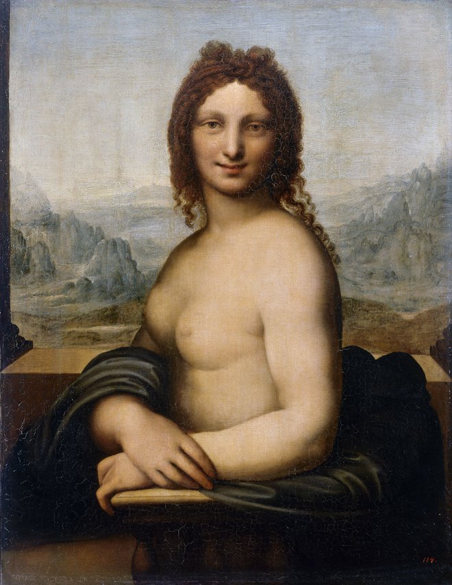 Donna nuda, da escola de Leonardo da Vinci, supostamente cheirava a floresta na chuva. FONTE: Armitage, São Petersburgo