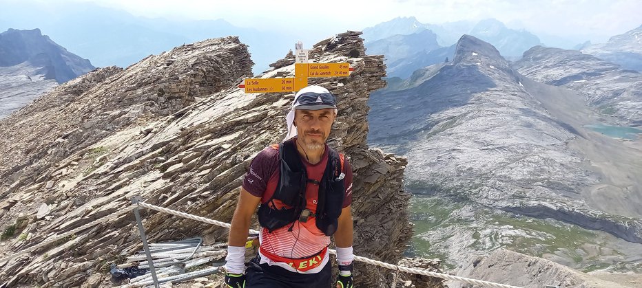 Fotografija: Ponosen je, ker mu je uspelo. Foto: osebni arhiv