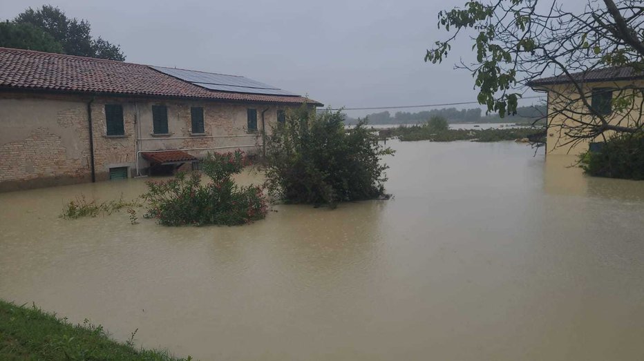 Fotografija: Poplave na severu Italije. FOTO: Emilia Romagna Meteo