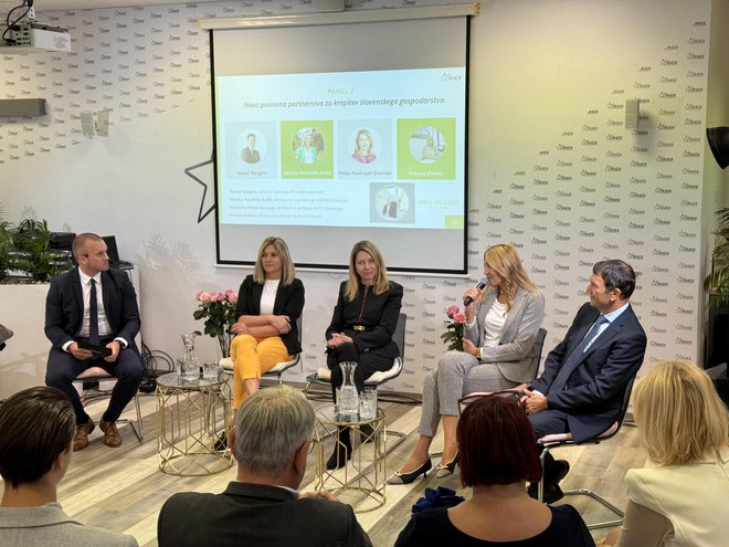 V sklopu konference so organizirali tudi dva panela. FOTO: Blaž Kondža