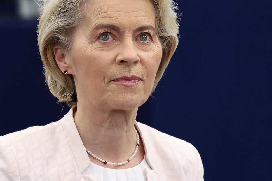 Fotografija: Ursula von der Leyen. FOTO: Frederick Florin Afp