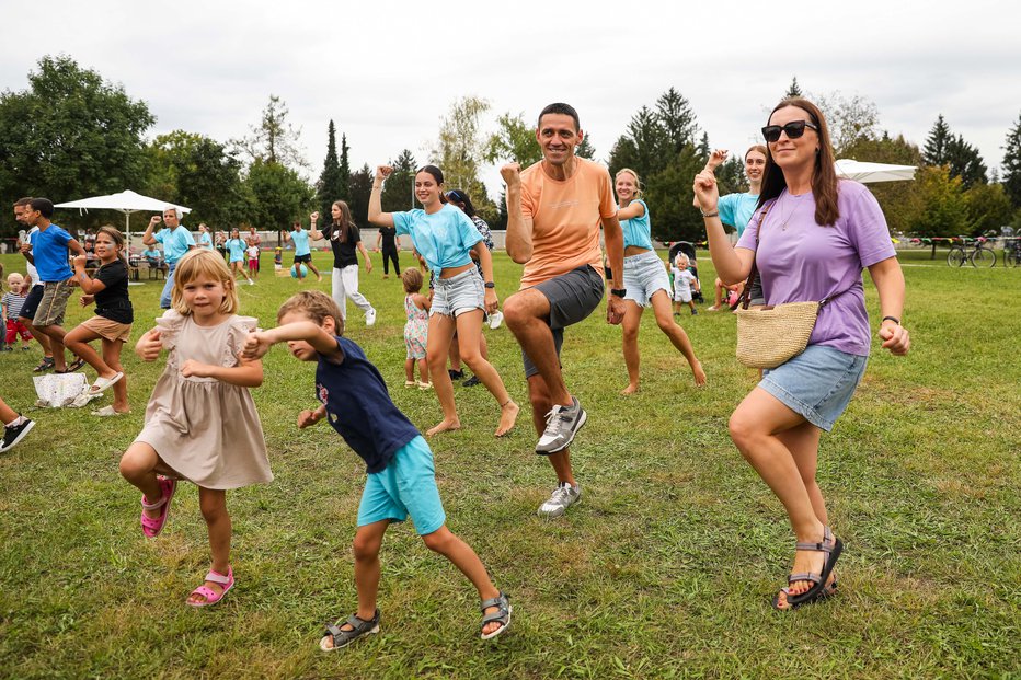 Fotografija: Plesalo je staro in mlado. FOTO: Libero dance center