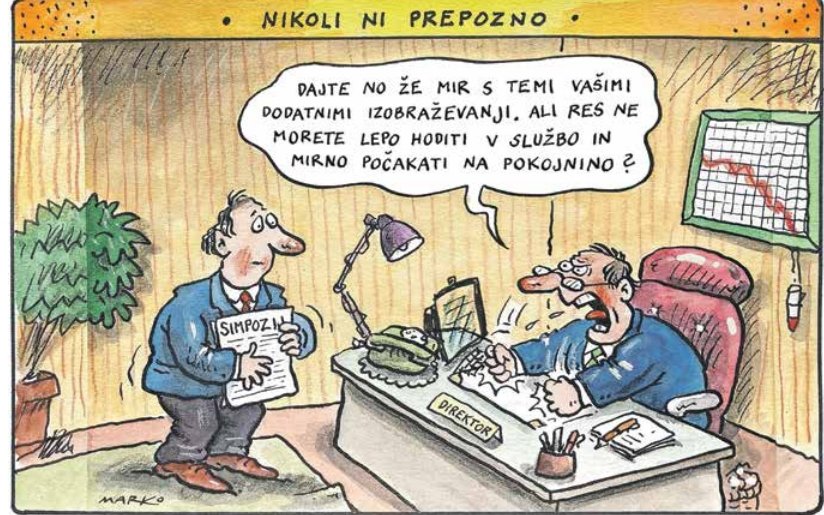 Fotografija: Nikoli ni prepozno FOTO: Marko Kočevar