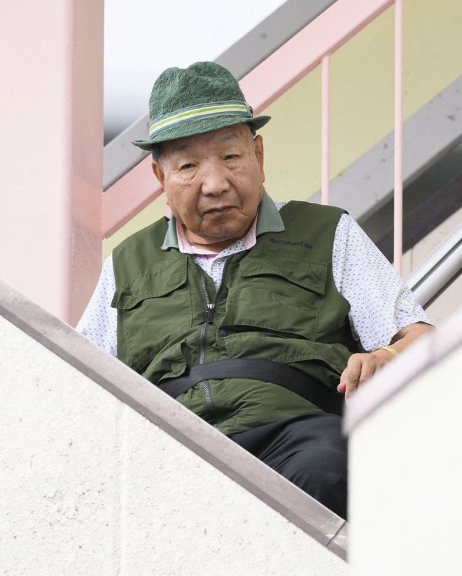 Iwao Hakamada, 88, končno na svobodi. FOTO: Kyodo Via Reuters