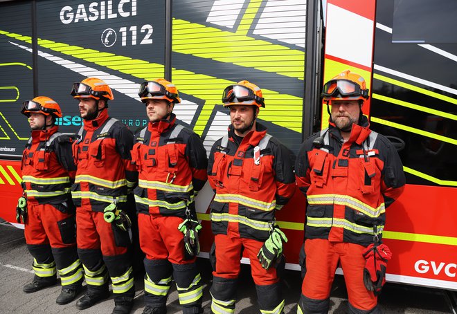 V osnovi je bilo usposabljanje ustvarjeno za pripadnike gasilskih enot. FOTO: Jože Miklavc