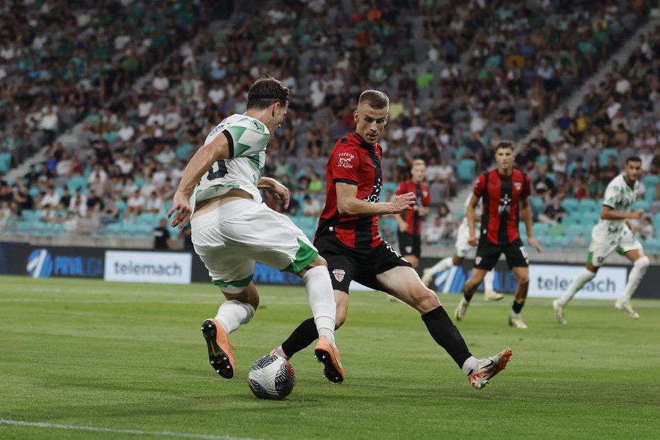 Fotografija: Olimpija je 19. julija začela svoj poletni ples brez poraza prav proti Ajdovcem, ki bodo tudi prvi jesenski nasprotniki. FOTO: Leon Vidic