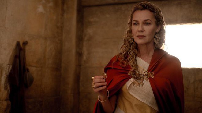 Connie Nielsen igra Lucilo. FOTO: Cuba Scott