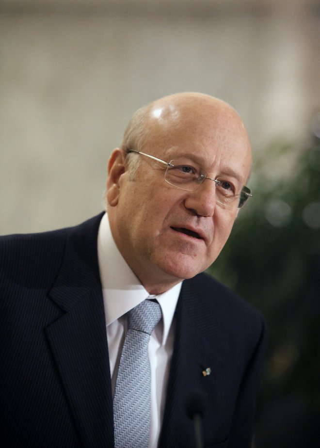 Nadžib Mikati, libanonski premier. FOTO: Sharif Karim Reuters Pictures