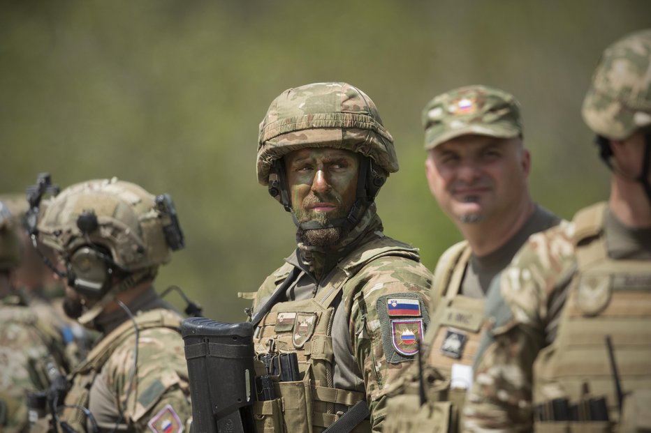 Fotografija: Slovenska vojska. FOTO: Jure Eržen/Delo