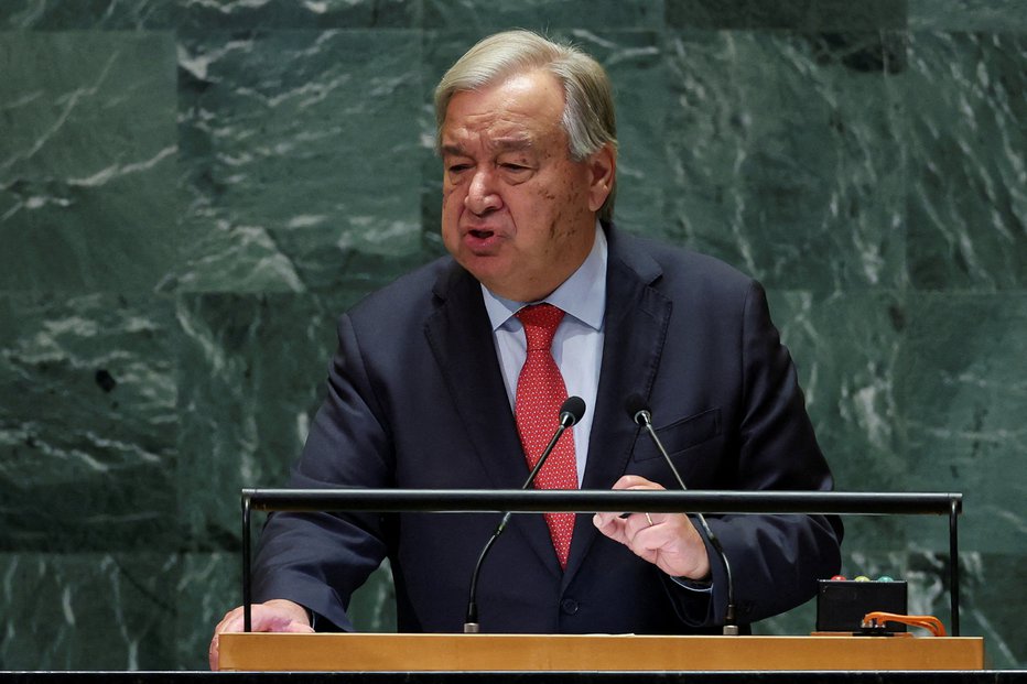 Fotografija:  Antonio Guterres FOTO: Mike Segar Reuters