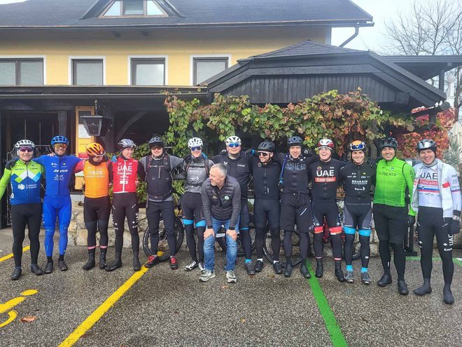 Najprej trening, potem dobro kosilo na Ratežu FOTO: facebook