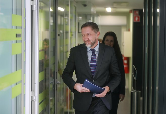 Minister za finance Klemen Boštjančič. FOTO: Blaž Samec