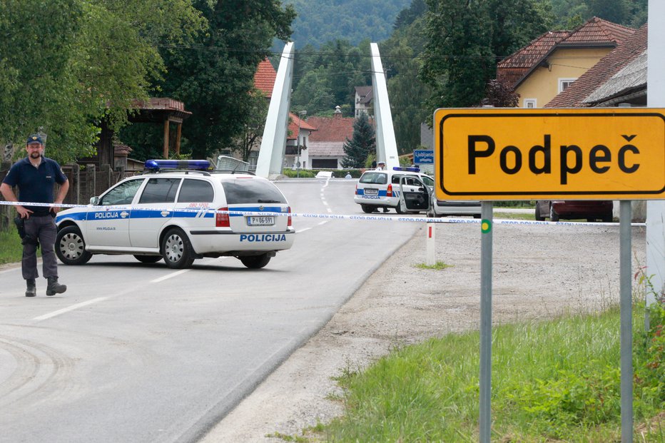 Fotografija: Zgodilo se je na območju Podpeči. FOTO: Marko Feist Slovenia