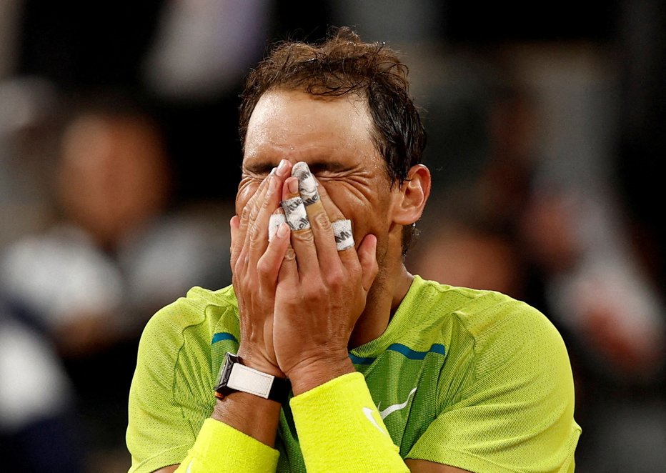 Fotografija: Rafael Nadal. FOTO: Gonzalo Fuentes Reuters