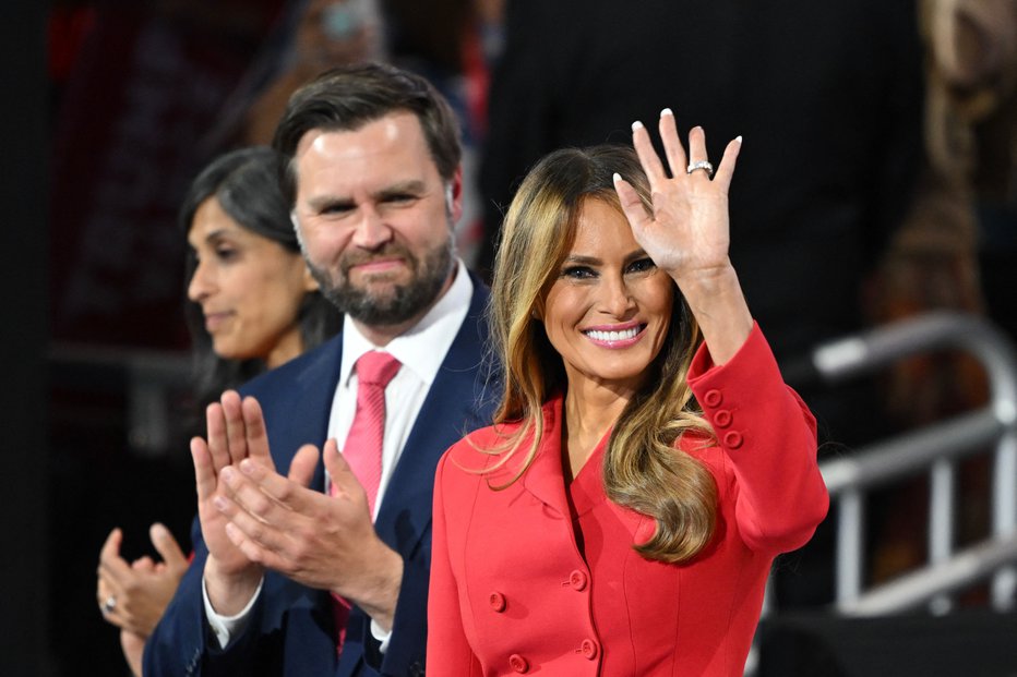 Fotografija: Melania Trump je podprla pravico žensk do splava. FOTO: Andrew Caballero-Reynolds/AFP