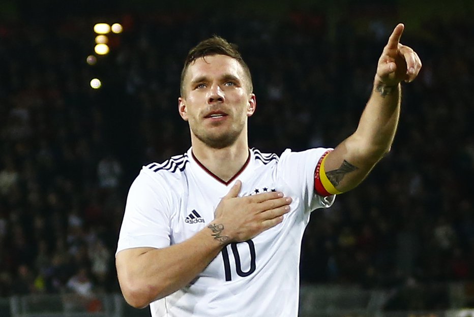 Fotografija: Lukas Podolski FOTO: Wolfgang Rattay Reuters Pictures