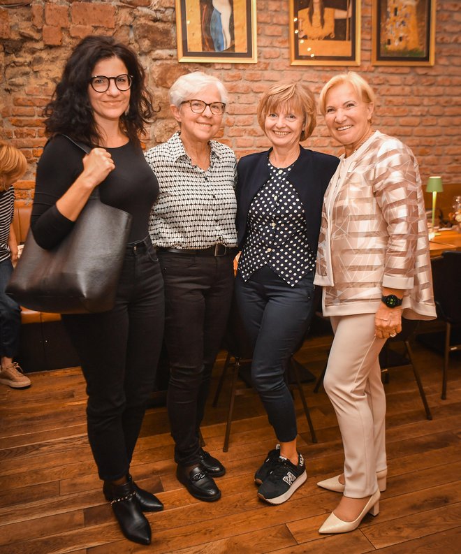 Jelka Vrečko, kulturologinja in nekdanja vodja kabineta župana, dr. Fanika Krajnc Vrečko, literarna zgodovinarka, teologinja in bibliotekarka, dr. Breda Jesenšek Papež, UKC Maribor, ter Dragica Korenjak, svetovalka za razvoj prodajnih mrež