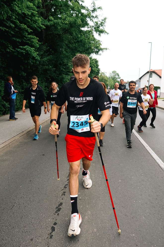 Hodi in teče, čeprav je bila diagnoza drugačna. FOTO: osebni arhiv