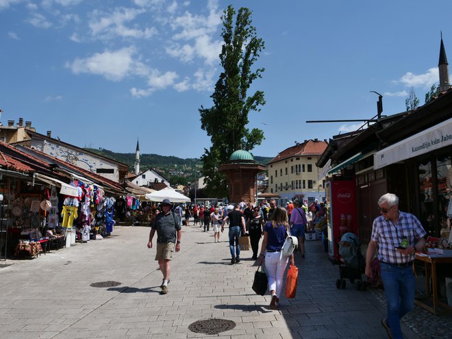 Sarajevo, Baščaršija Foto: Blaž Kondža