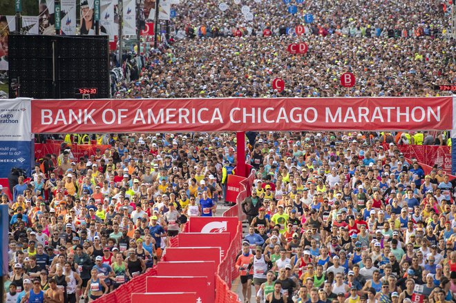 Chicago drži rekorda v moški in ženski konkurenci. Foto: Patrick Gorski/Reuters