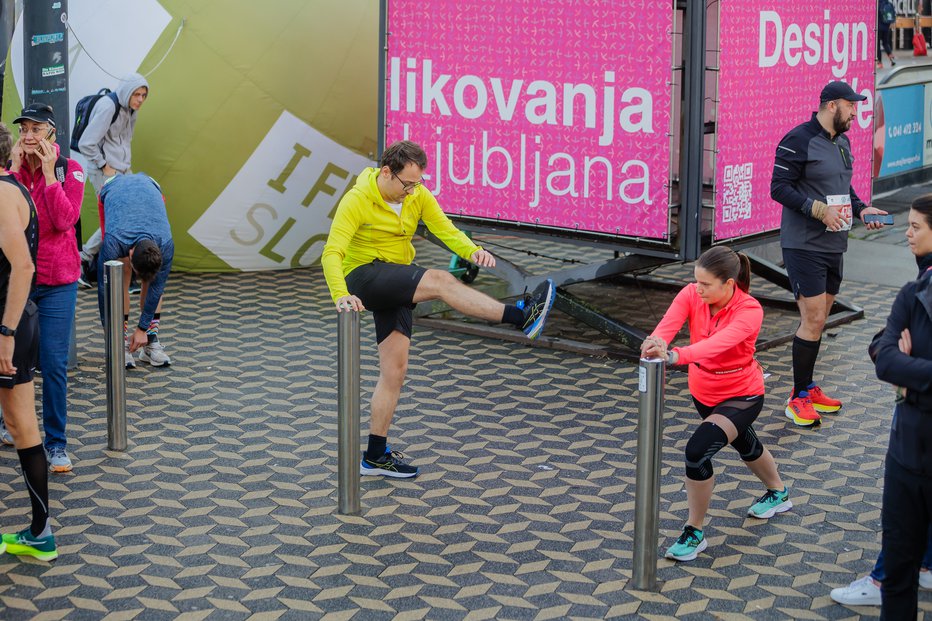 Fotografija: Ogrevanje pred startom je nujno! FOTO: Črt Piksi