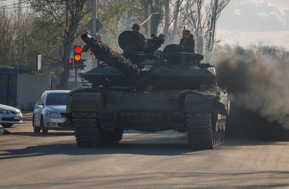 Fotografija: Ruska vojska je znana po svojih tankih. FOTO: Alexander Ermochenko Reuters