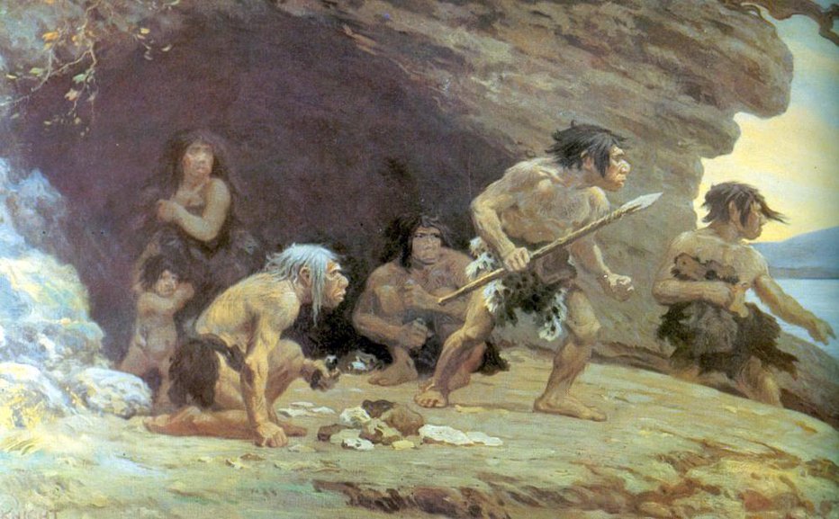 Fotografija: Hrana neandertalcev je bila drugačna, kot so sklepali do zdaj. Foto: Wikipedia