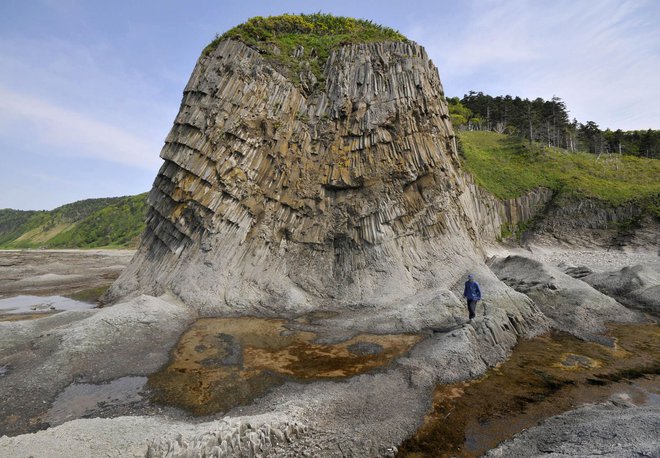 Štiri otoke Južnih Kurilov v Tihem oceanu je zasegla Sovjetska zveza, kar ostaja predmet nestrinjanja med Japonsko in Rusijo že več kot 60 let. FOTO: Stringer/russia Reuters