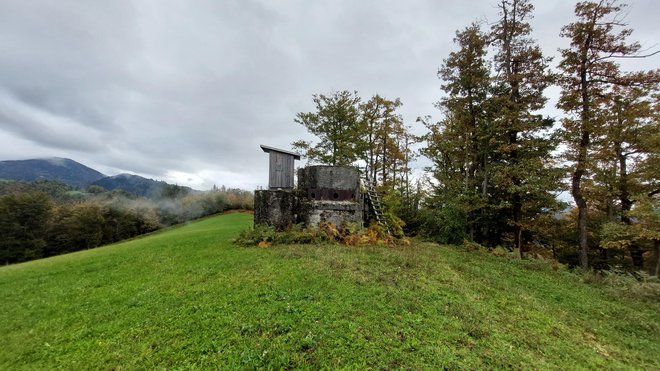 Na vrhu Boršta. FOTO: Janez Mihovec