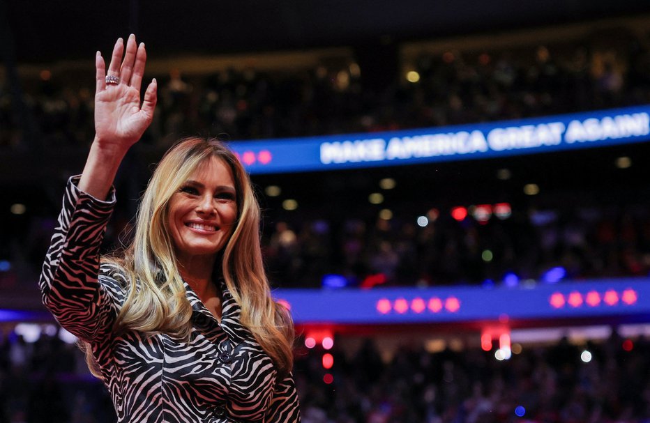 Fotografija: Melania Trump. FOTO: Carlos Barria Reuters