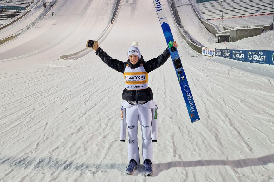 Fotografija: Tina Erzar je aktualna mladinska svetovna prvakinja. FOTO: Sloski