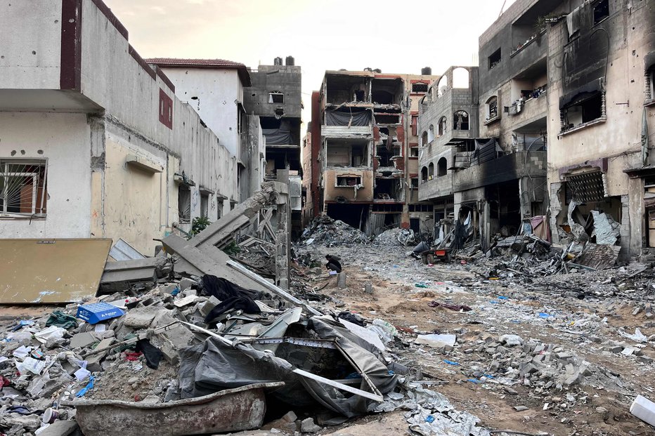 Fotografija: V Gazi je še naprej napeto. FOTO: - Afp