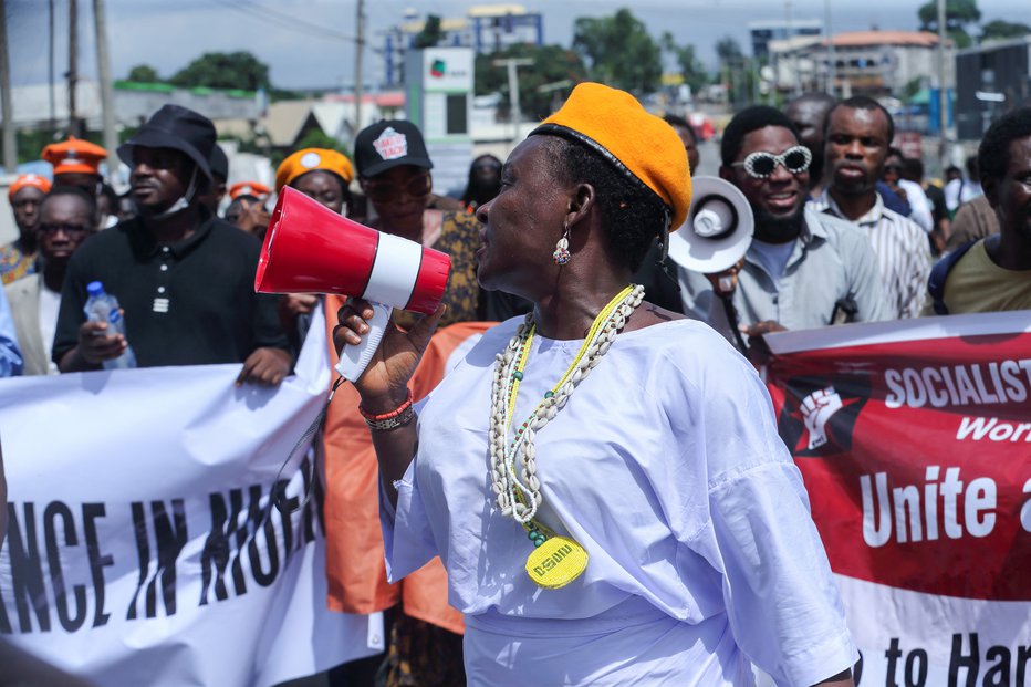 Fotografija: Nigerijo razjeda korupcija. FOTO: Akintunde Akinleye/Reuters