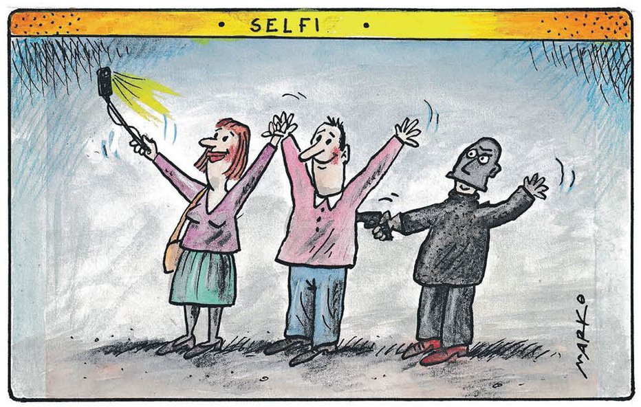 Fotografija: Selfi FOTO: Marko Kočevar