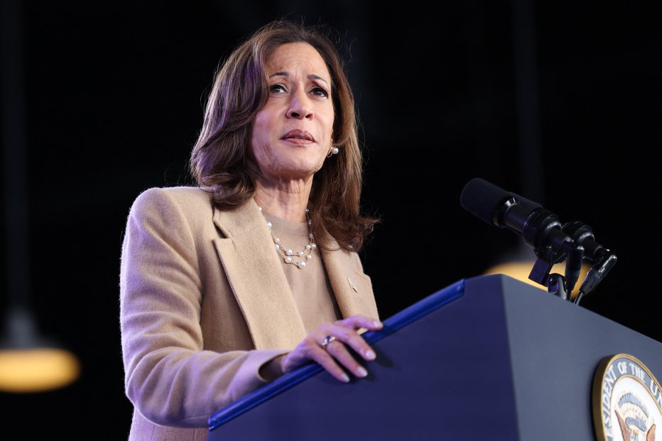 Fotografija: Kamala Harris FOTO: Charly Triballeau Afp