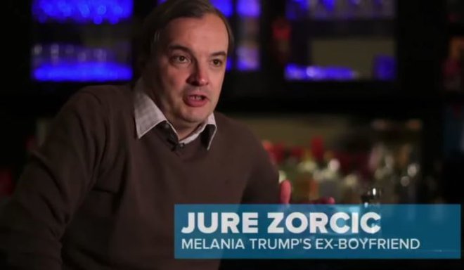 Jure Zorčič, nekdanji fant Melanie Trump. FOTO: Zaslonski Posnetek, Youtube