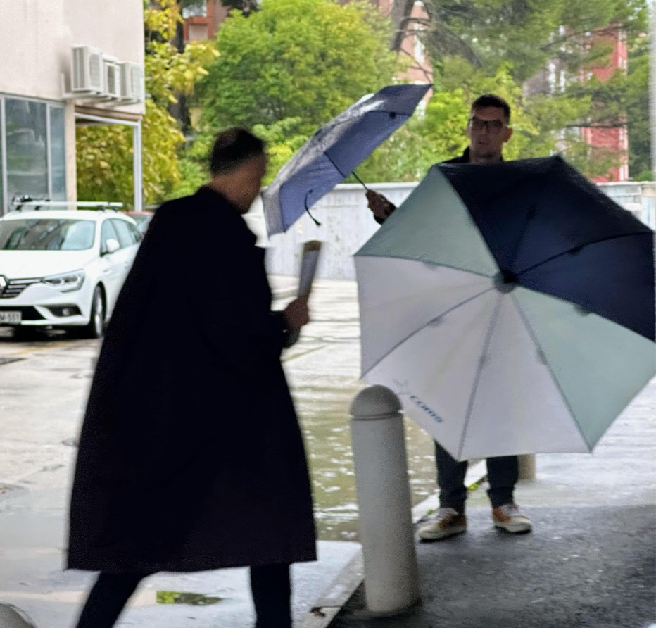 Fotografija: Obtoženi po pritožbeni seji na koprskem višjem sodišču FOTO: Moni Černe