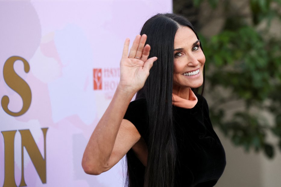 Fotografija: Demi Moore počasi prehaja v obdobje, ki jih bo prineslo več izzivov.FOTO: Mario Anzuoni/Reuters