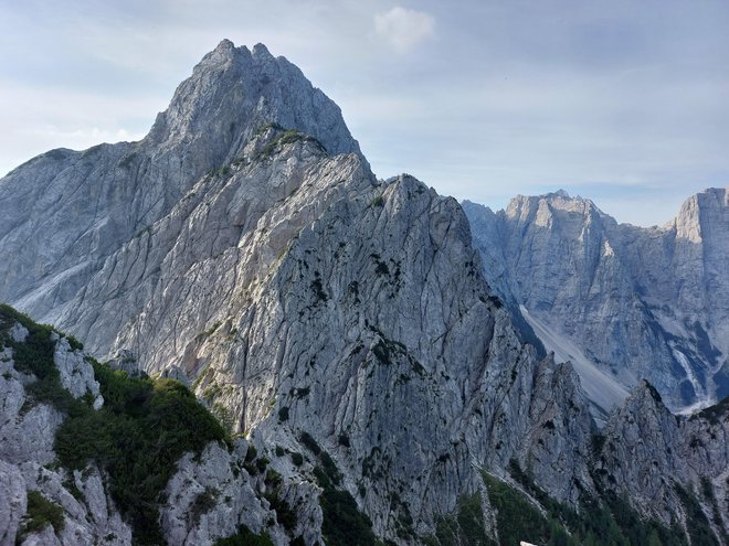 Pogled na greben Ponc