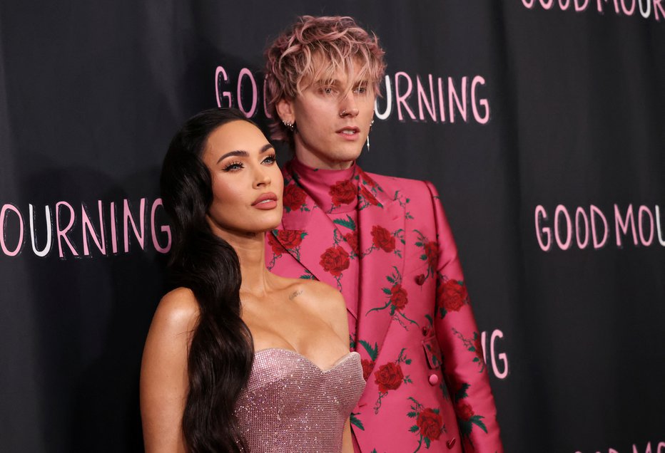 Fotografija: Megan Fox in Machine Gun Kelly  FOTO: Mario Anzuoni Reuters