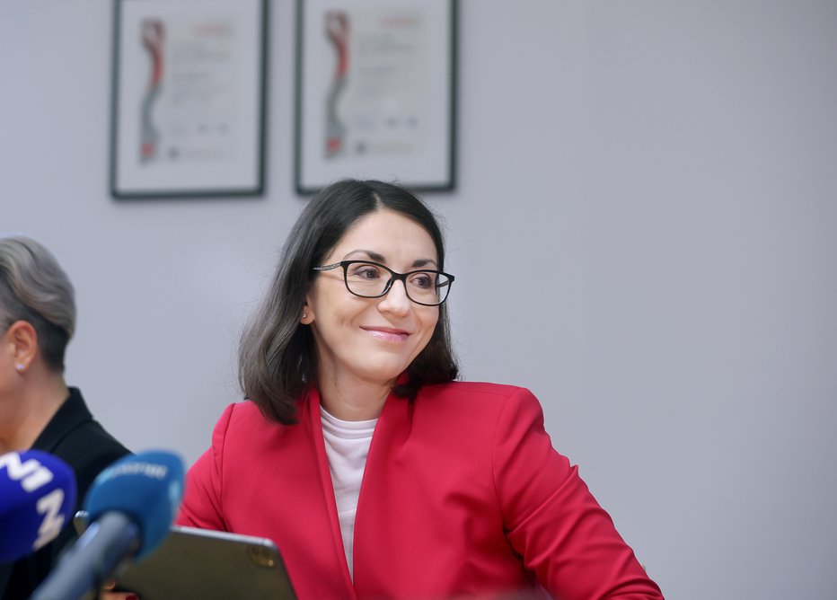 Fotografija: Emilija Stojmenova Duh se ne strinja z alkoholom v šolah. FOTO: Blaž Samec