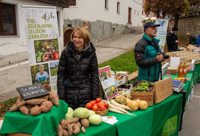 Katarina Očko je ekološka kmetovalka z dušo in srcem. FOTO: Boris Vrabec