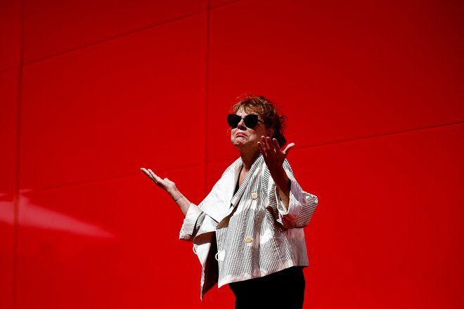 Susan Sarandon je na letošnjem beneškem filmskem festivalu predstavljala vestern Horizon: An American Saga – Chapter Two FOTO: Yara Nardi/Reuters