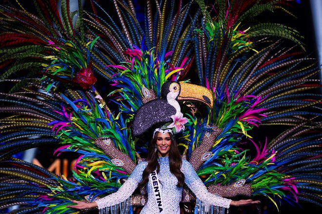 Miss Argentina Magali Benejam takes part in the National Costume show during the 73rd Miss Universe pageant in Mexico City, Mexico November 14, 2024. REUTERS/Raquel Cunha FOTO: Raquel Cunha Reuters