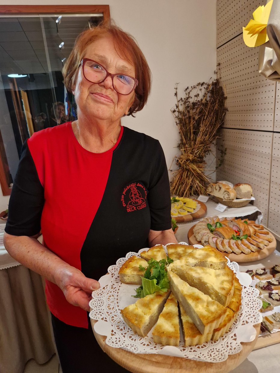 Fotografija: Predsednica Društva podeželskih žena in deklet Bela Cerkev Elizabeta Verščaj